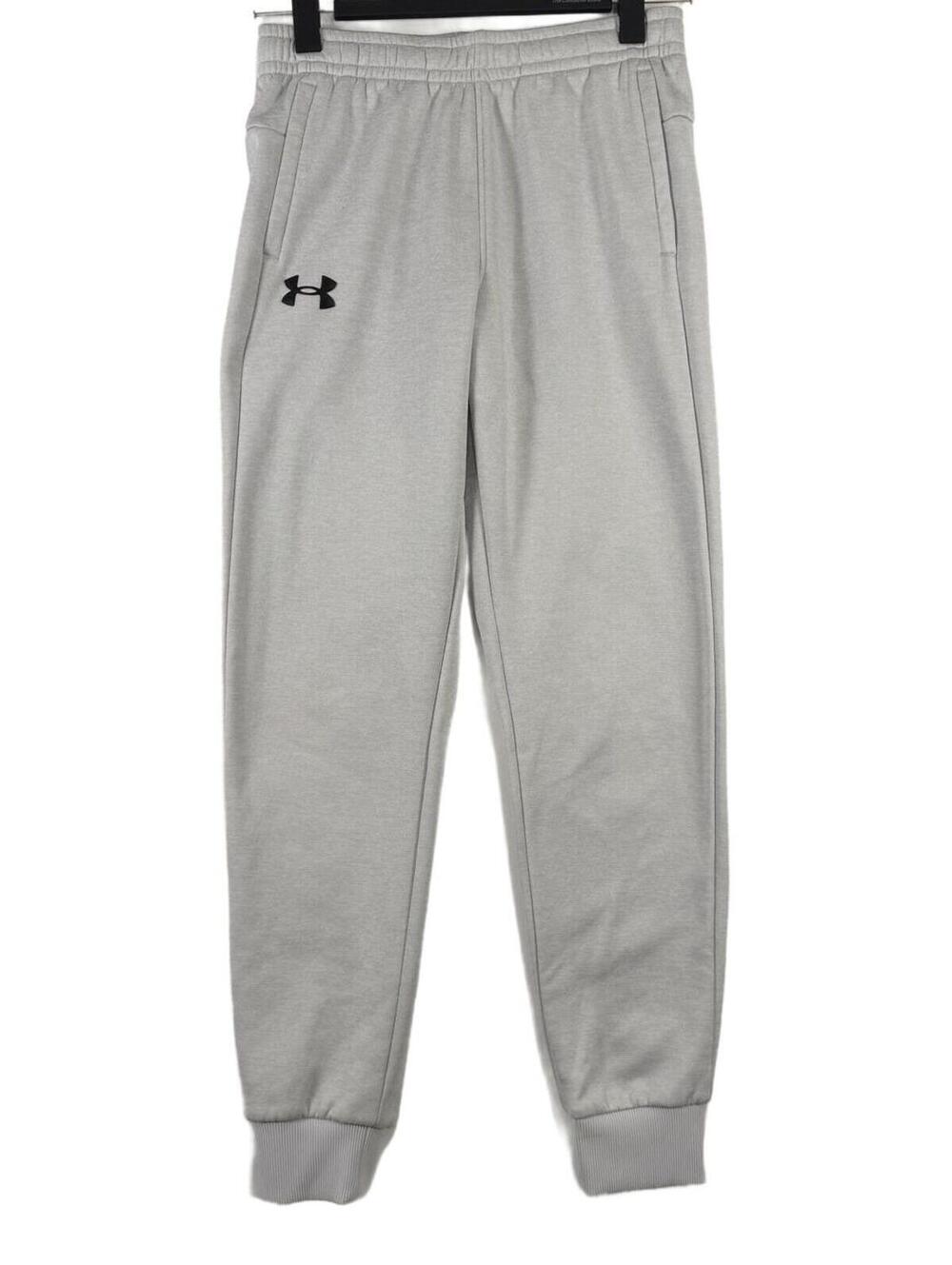 Under Armour Fleece Joggers Gray Sweatpants Tapered Pants Boys Large